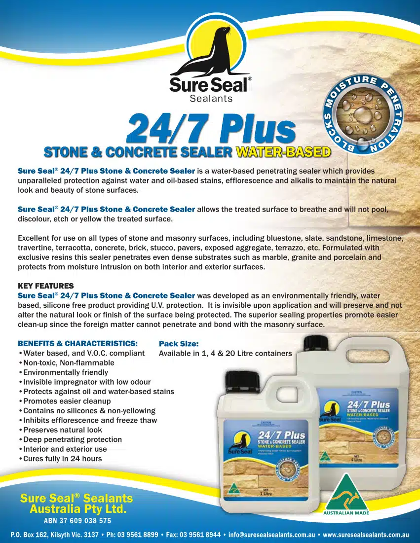 Sure Seal 24/7 Plus Sealer 20ltr Page 1