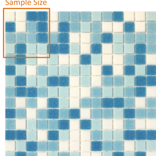 Paradise Fiji Glass Mosaic 20mm x 20mm (SAMPLE)