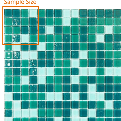 Paradise Koh Samui Glass Mosaic 20mm x 20mm (SAMPLE)