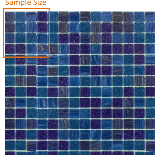 Paradise Phuket Glass Mosaic 20mm x 20mm (SAMPLE)