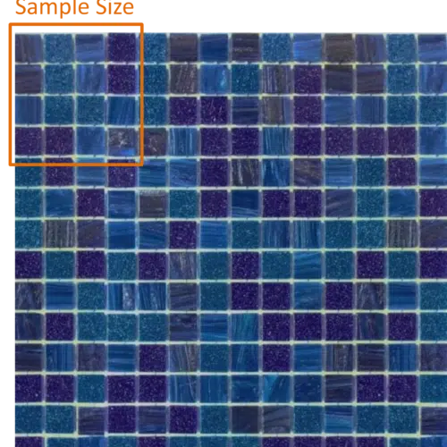 Paradise Phuket Glass Mosaic 20mm x 20mm (SAMPLE)