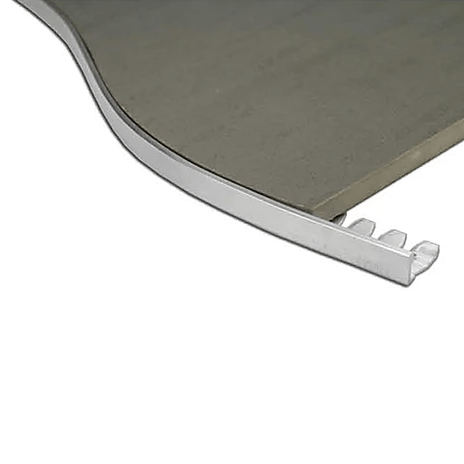 L Angle Aluminum Trim 6mm x 3m (Notched)