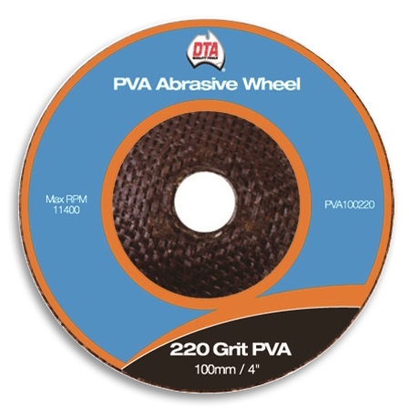 DTA PVA Abrasive Wheel 220 Grit
