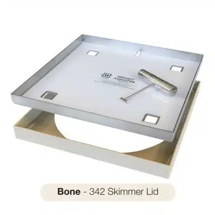 Hide Combination Skimmer Kit 342mm - Bone (Inlay 25-32mm)