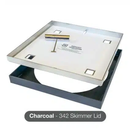 Hide Combination Skimmer Kit 342mm - Charcoal (Inlay 15-22mm)