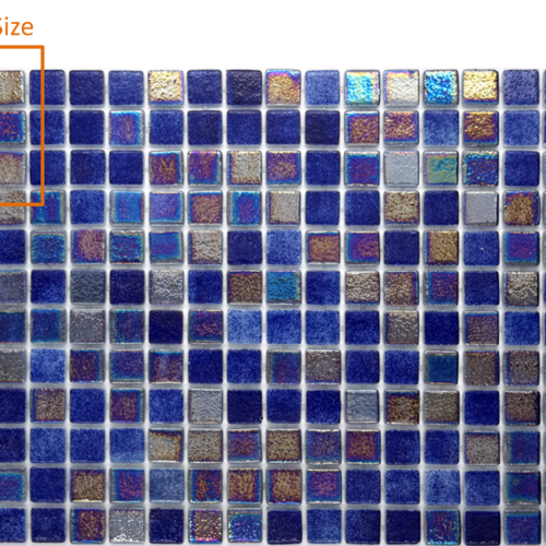 Betsan AF10 Mix Glass Mosaic 25mm x 25mm (SAMPLE)