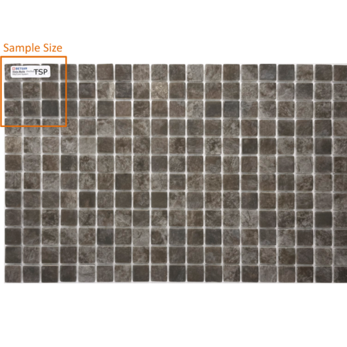 Betsan Slate Matte Glass Mosaic 25mm x 25mm (SAMPLE)