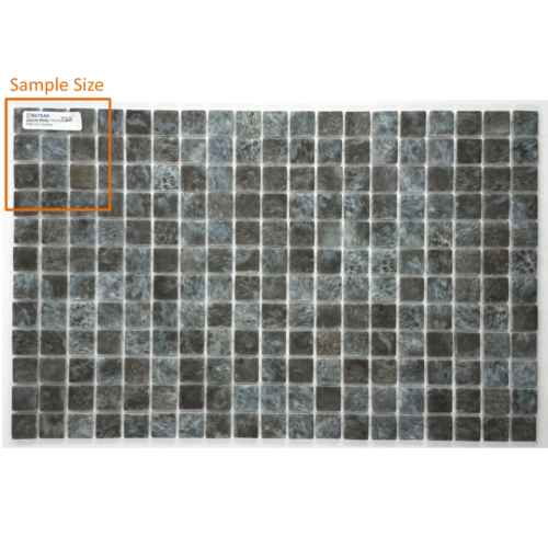 Betsan Zagreb Matte Glass Mosaic 25mm x 25mm (SAMPLE)