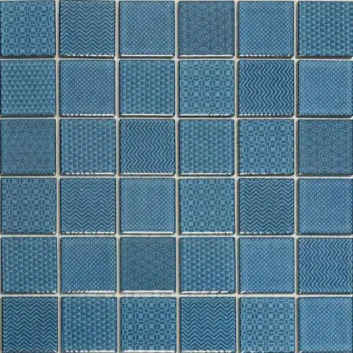 Cotto Celadon Light Cobalt Gloss 47mm x 47mm
