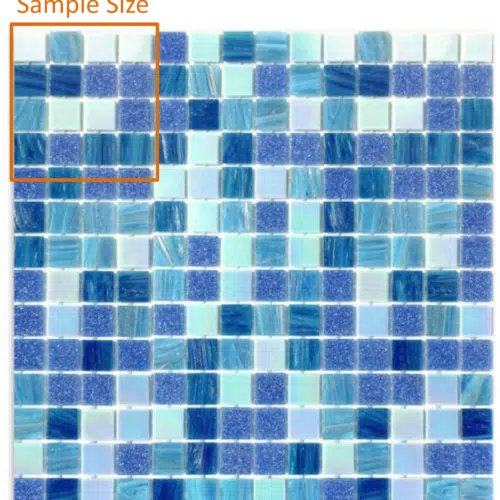 Paradise Bali Glass Mosaic 20mm x 20mm (SAMPLE)