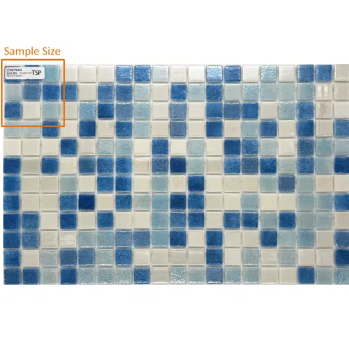 Betsan A242 Mix Gloss Glass Mosaic 25mm x 25mm (SAMPLE)