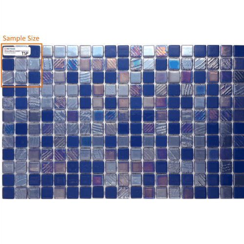 Betsan Alves Blend Cobalt Glass Mosaic 25mm x 25mm (SAMPLE)