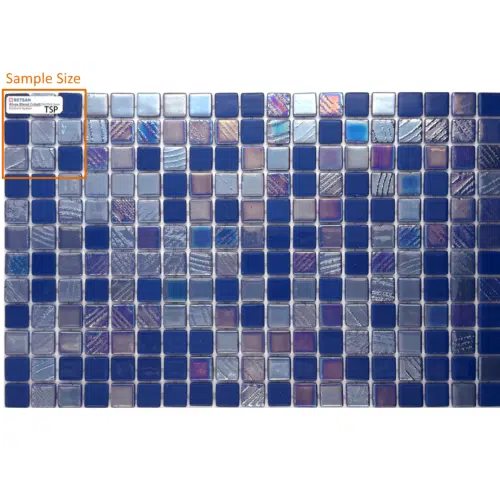 Betsan Alves Blend Cobalt Glass Mosaic 25mm x 25mm (SAMPLE)