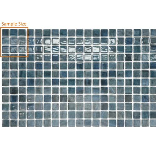 Betsan Berlin Gloss Glass Mosaic 25mm x 25mm (SAMPLE)