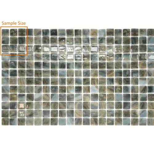Betsan Cannes Gloss Glass Mosaic 25mm x 25mm (SAMPLE)