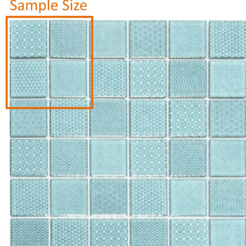 Cotto Celadon Aqua Gloss 47mm x 47mm (SAMPLE)