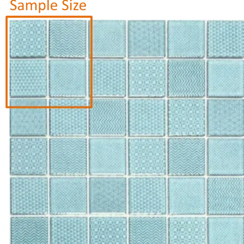 Cotto Celadon Aqua Gloss 47mm x 47mm (SAMPLE)