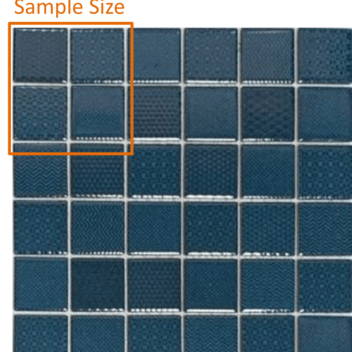 Cotto Celadon Azure Gloss 47mm x 47mm (SAMPLE)