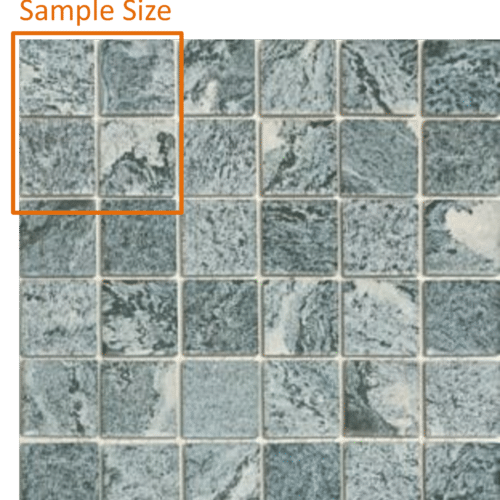 Cotto Hideaway Coral Blue Matt 47mm x 47mm (SAMPLE)