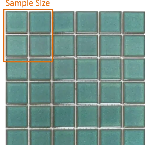 Cotto Sage Gloss 47mm x 47mm (SAMPLE)