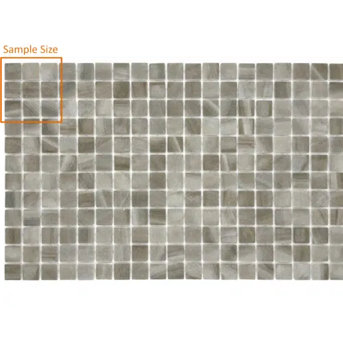 Betsan Sarsen Matte Glass Mosaic 25mm x 25mm (SAMPLE)
