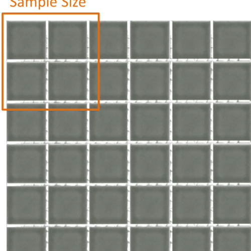 Cotto Steel Grey Gloss 47mm x 47mm (SAMPLE)