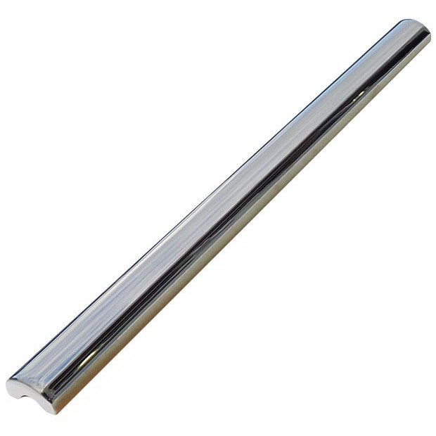 Ceramic Titanium Chrome Look Listello 20mm x 316mm - Image 1