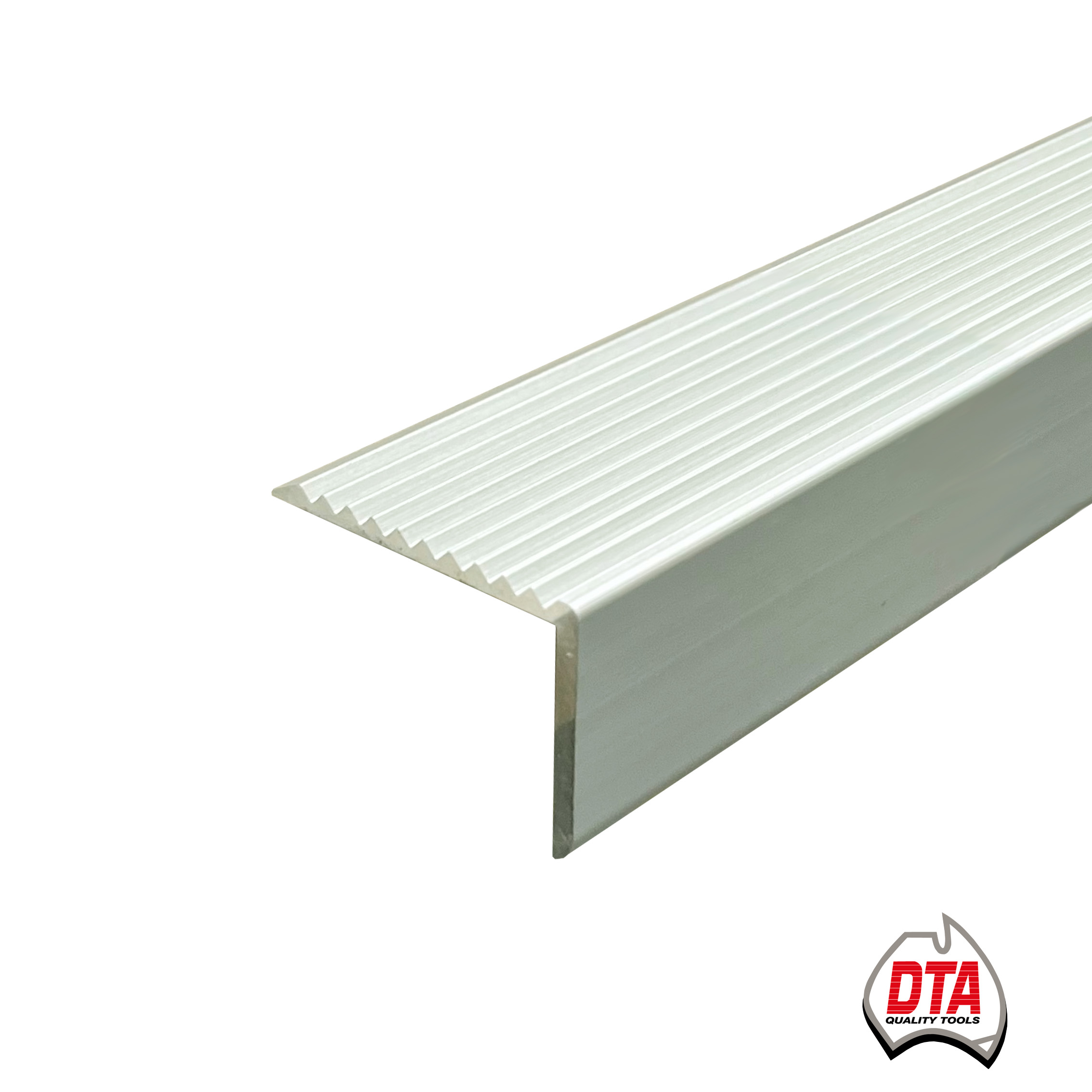 ASN156NPE Stair Nosing Self Adhesive 3.3m x 30mm - Pewter - Image 1