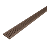 Hayman Grate Drain Kit 100mm x 3metre - 21mm Brushed Copper