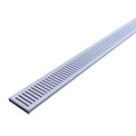 Hayman Gate Drain Kit 100mm x 3metre - 35mm Brushed Silver