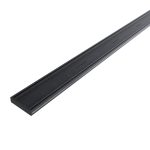 Hayman Tile in Drain Kit 100mm x 3metre - 35mm Brushed Black