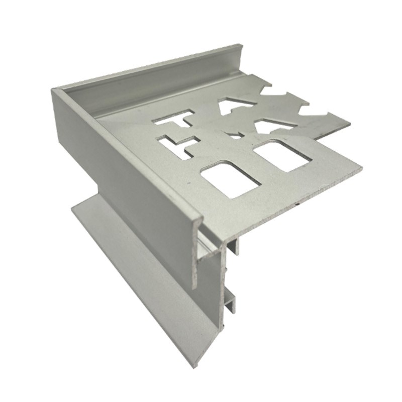 ALBTWEEP20Ext20MS.jpg Balcony 10mm External Corner for Weep Hole Trim (Matt Silver) - Image 1